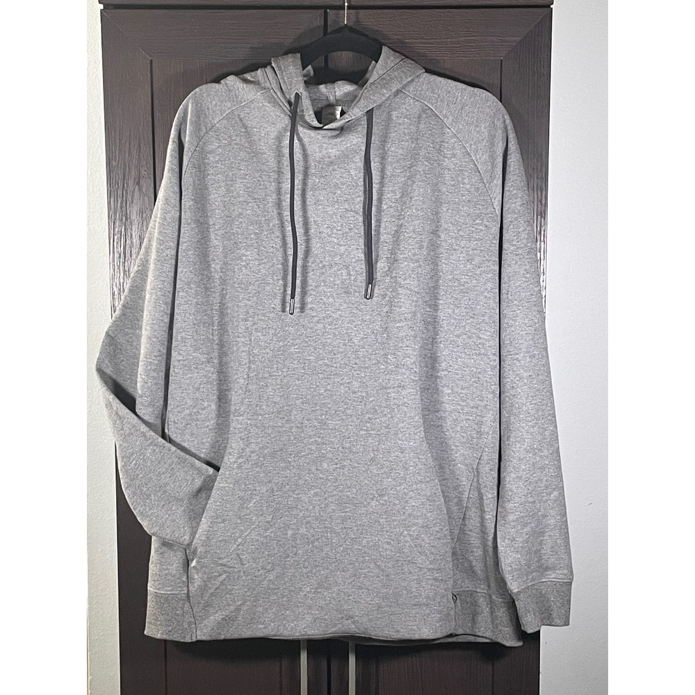 BCG Mens XL Gray Pullover Hoodie Long Sleeve Sweatshirt Activewear 496